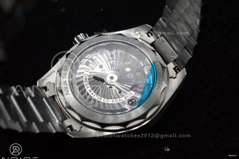 1:1 Ceramic VSF Edition Worldtimer Best 43mm Green SS Super GMT Aqua on Terra A8938 Bracelet Clone 1105